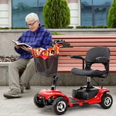 4 Wheels Mobility Scooter Power Folding Travel Electric Wheelchairs Scooter US