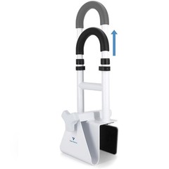 Vaunn Medical Bathtub Handle Grab Bar and Safety Rails for Seniors, Height