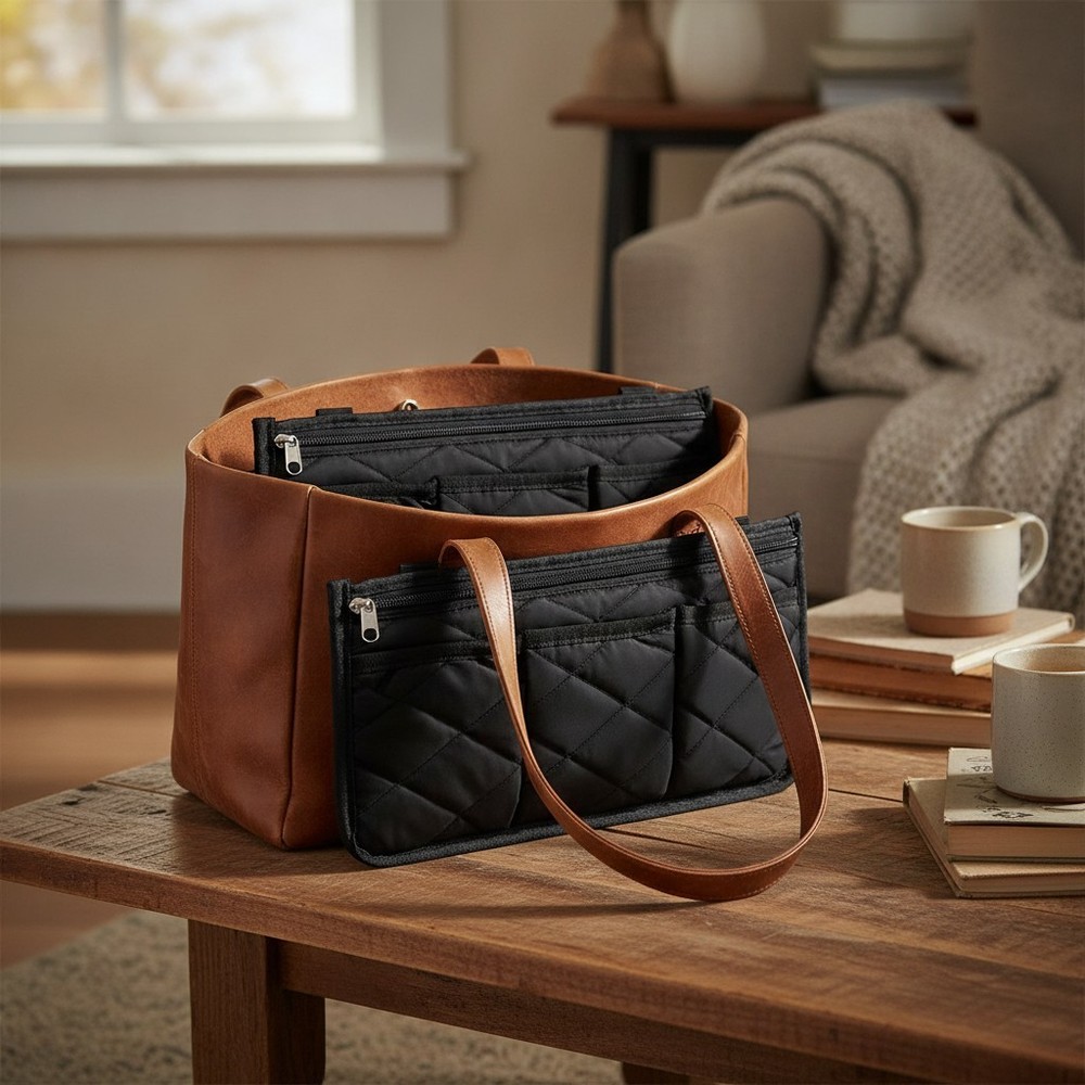 Wheelchair Side Bag, Black Walker Bag, Waterproof Armrest Pouch