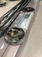 Allied Brass 24″ Contemporary Decorative Grab Bar POLISHED CHROME