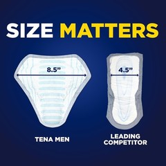 TENA Incontinence Guards for Men Maximum Absorbency 96 Ct
