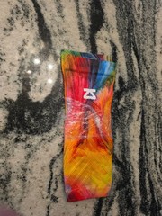 Zensah Compression Leg Sleeves Size S/M Color Explosion Calf Support Shin Splint