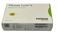 Phonak Lyric 4 XL Invisible Hearing Aid Lyric4 (XL) 078-0065 Extended wear