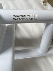Vaunn Medical Bathtub Safety Rail M775N-AAWH-APVM Adjustable Grab Bar 300lb