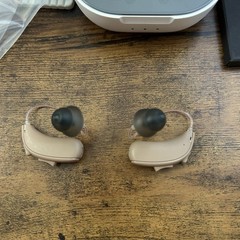 Audien ION Behind the Ear Rechargeable OTC Hearing Aids. Open Box