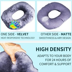 Butt Pillow Tailbone Pain Relief Cushion, Specialty Pillows for Leg, Back, Hi…