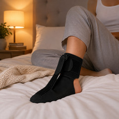 Plantar Fasciitis Night Splint Sock Adjustable Foot Brace Heel Pain Relief