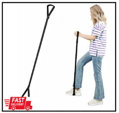 Rigid Leg Lifter for after Knee Surgery, Extra Long Leg Lifters for Elderly, Adj