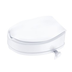 Uimoso Raised Toilet Seat 4″ Raised 300 lbs Universal Toilet Riser for Elderly