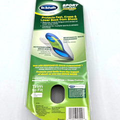 NEW Dr Scholls Sport Massaging Gel Advanced Shoe Insoles Women Size 6-10