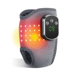 Red Light Therapy Ankle Massager Pain Relief 5 Heating Levels 3 Vibration Modes