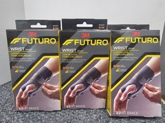 3X FUTURO 48400EN Energizing Wrist Support S/M – Right Wrist fits 5 1/2″- 6 3/4″