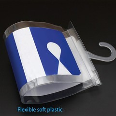 2PCS Handicap Parking Placard Holder Ultra Transparent Cover for Disabled People