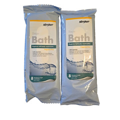 Lot 2 packs 8 Stryker Sage Full Body Washcloth Sponge Bath Fragrance Free