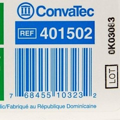 Convatec Sur Fit Natura Ostomy Drainable Pouch Two Piece Flange Mold to Fit 10ct
