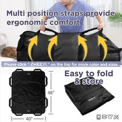 Reinforced Patient Positioning Sheet 48″ x 40″ for Hassle-Free Transfers