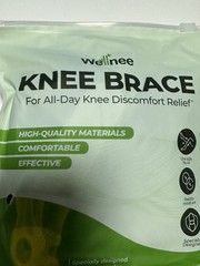 Wellnee Knee Brace For All Day the Discomfort Relief One-Size-Fits-All FAST SHIP