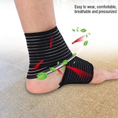 Multi-Hole Lining Ankle Support Brace – Effective Relief for Swelling & Injuries