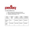 Pedag Correct Plus 129347 orthotic insole, helps with over supination alignment