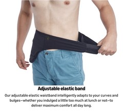 Ostomy Belt for Men & Women Fits All Ileostomy, Urostomy, Colostomy Bag- Size M