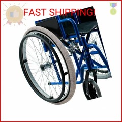 2 PCS Wheelchair Tyre Covers for Wheelchair Tires 24’’ Non-Slip Wheelchair Wheel
