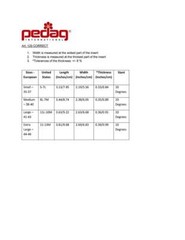 Pedag Correct 129 heel cup pads, reduce over pronation, supination, joint stress