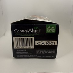 Serene Central Alert Home Alert System CA-360 Alarm Clock w/ Bed Shaker Open Box
