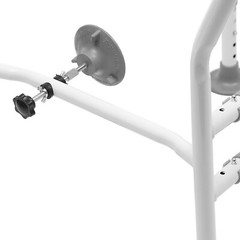 Adjustable Toilet Safety Rail Floor-Standing Grab Bar for Elderly Handicap