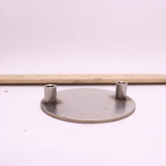 ASI Anchor For 3/4″-1″ Thick Partition Mounted Grab Bars W/Snap-On Flange Covers