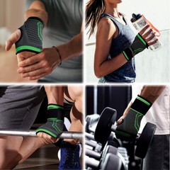 Sports Wrist & Hand Support Strap Tennis Golf Gym Bandage Wrap Pain Relief Bands