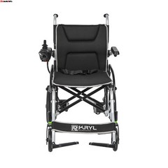 Lightweight 37.5 lbs Foldable Electric Wheelchairs Max 265lbs, 25 Miles Range