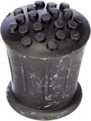 Non-Slip Heavy-Duty Rubber Ferrules for Walking Stick – Black, 19mm, Pack of 4