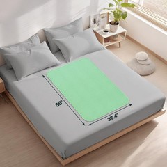 2 Pack Bed Pads Washable Waterproof 55×37 Inch Reusable Mattress Protector