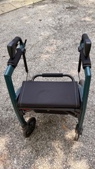 Rollz Motion Performance All-Terrain Rollator Walker Foldable Seat Backrest