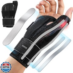 Rakiie Thumb Spica Splint Right Hand, Lightweight Soft Wrist Brace for Carpal