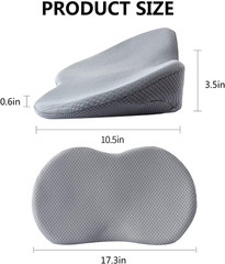 Car Seat Cushion – Memory Foam Car Seat Pad – Sciatica & Lower Back