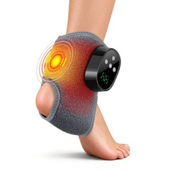Electric Foot Ankle Massager Pain Relief with 4 Heat Levels 4 Vibration Modes US