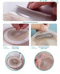 10PCS Colostomy Bags, Ostomy Supplies,One Piece Drainable Ostomy Pouch for Il…