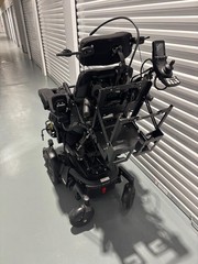 Permobli F5 Corpus VS Power Standing Wheelchair – only used for 1 month.