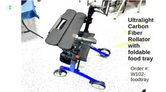 Carbon Fiber Rollator Electric Brake Reduce Hand Stress-CTI One W102 PB