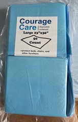 Disposable Under Pads, Large 23×36” 50 Count ￼