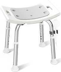 Shower Chair for inside Shower, 400 Lbs Adjustable Shower Stool