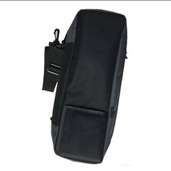 McKesson MSPU1000 Infusion Pump Pouch 1000 Ml Capacity, Black/Grey