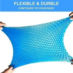 3D Gel Cooling Seat Cushion Breathable Honeycomb Ice Silk Car Office Pad