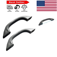Stainless Steel 2X Inner Grab Handles for Hilux & 4Runner – Gray Powder Coated