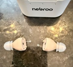 Nebroo Pron3.0 MD OTC In Ear Rechargable Hearing Aids In Box w/ Accessories