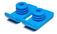Lumex Walker Glide Skis – Medical Supplies, Rubber Feet for 1″ Walkers, 1 Pai…