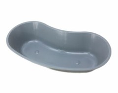 Medline DYND80327 Plastic Emesis Basins – 500 mL Graphite