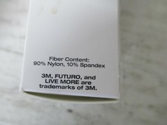 Futuro Anti-Embolism Knee Length 18mm/Hg Stockings Pair WHITE Moderate Choice Sz