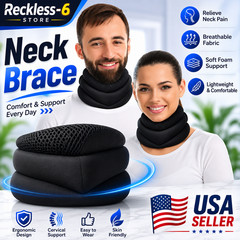 Vitavix Neck Support Pillow for Ergonomic Snoring Relief, Adjustable Cervical Al